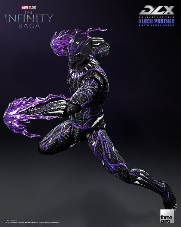 【預購】雲正版授權 Threezero 17.2cm 漫威 The Infinity Saga DLX 黑豹 動能充值