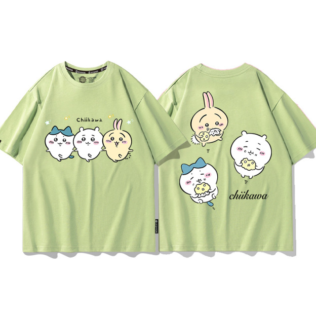 Chiikawa 2024親子情侶男女同款 T恤-CASEZONE