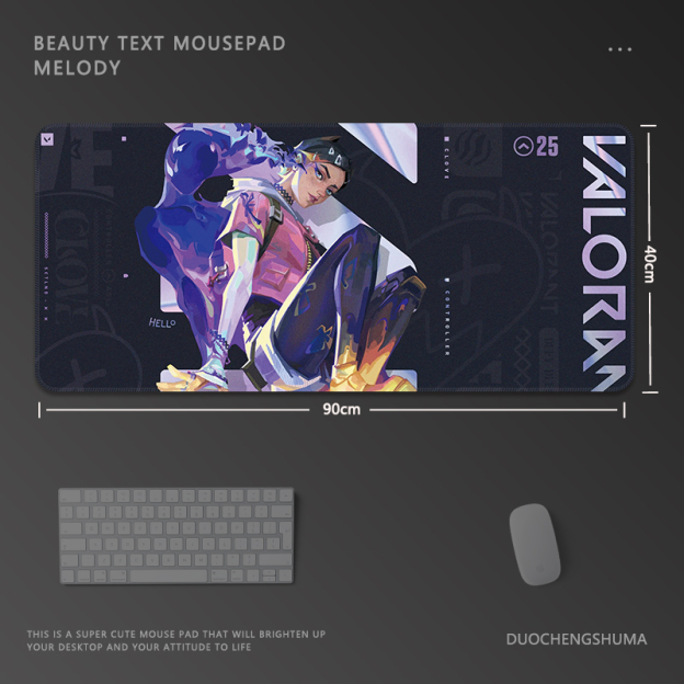 Valorant 主題桌墊 布質滑鼠墊-CASEZONE