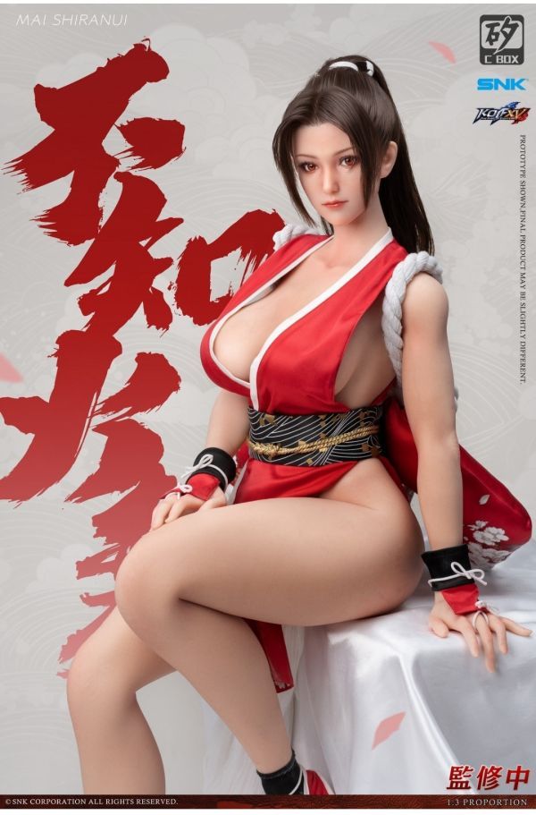 【預購】正版授權 矽博士 C-BOX 1/3 正版SNK角色 不知火舞 可動人偶-CASEZONE