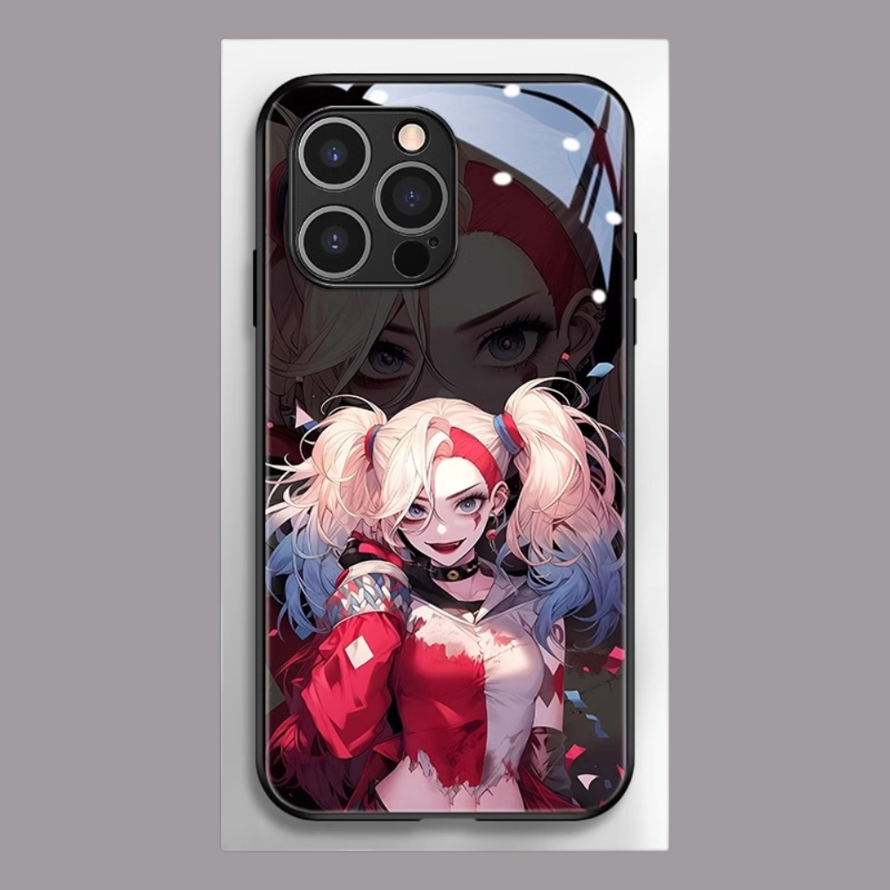 小丑女新款高清全包防摔玻璃殼-CASEZONE