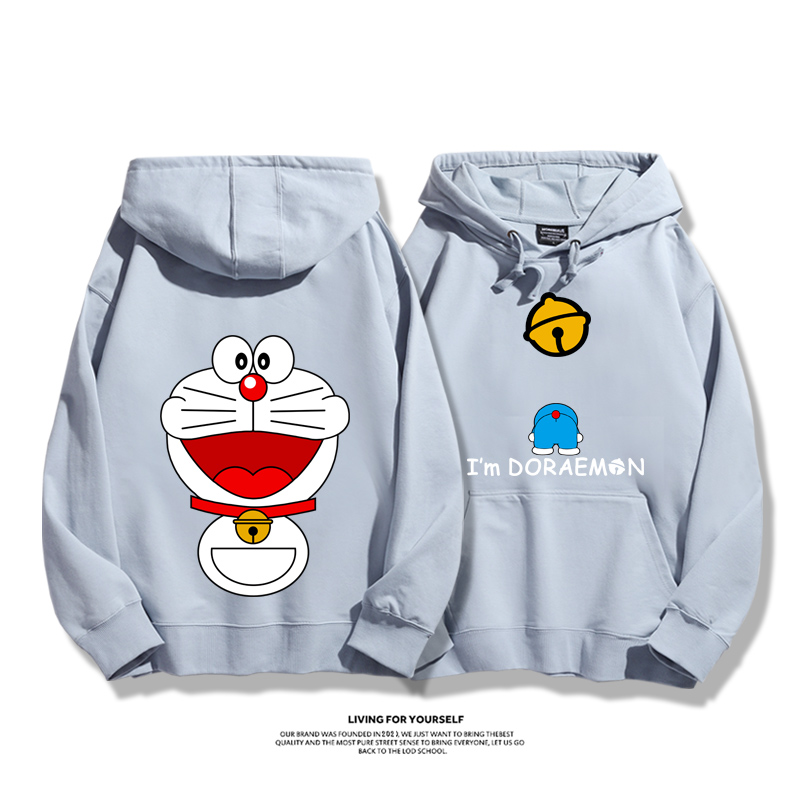 叮噹貓新款 親子情侶男女款連帽衛衣-CASEZONE