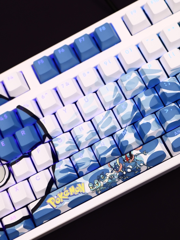 甲賀忍蛙透光RGB108鍵標準配列衛星軸鍵帽-CASEZONE