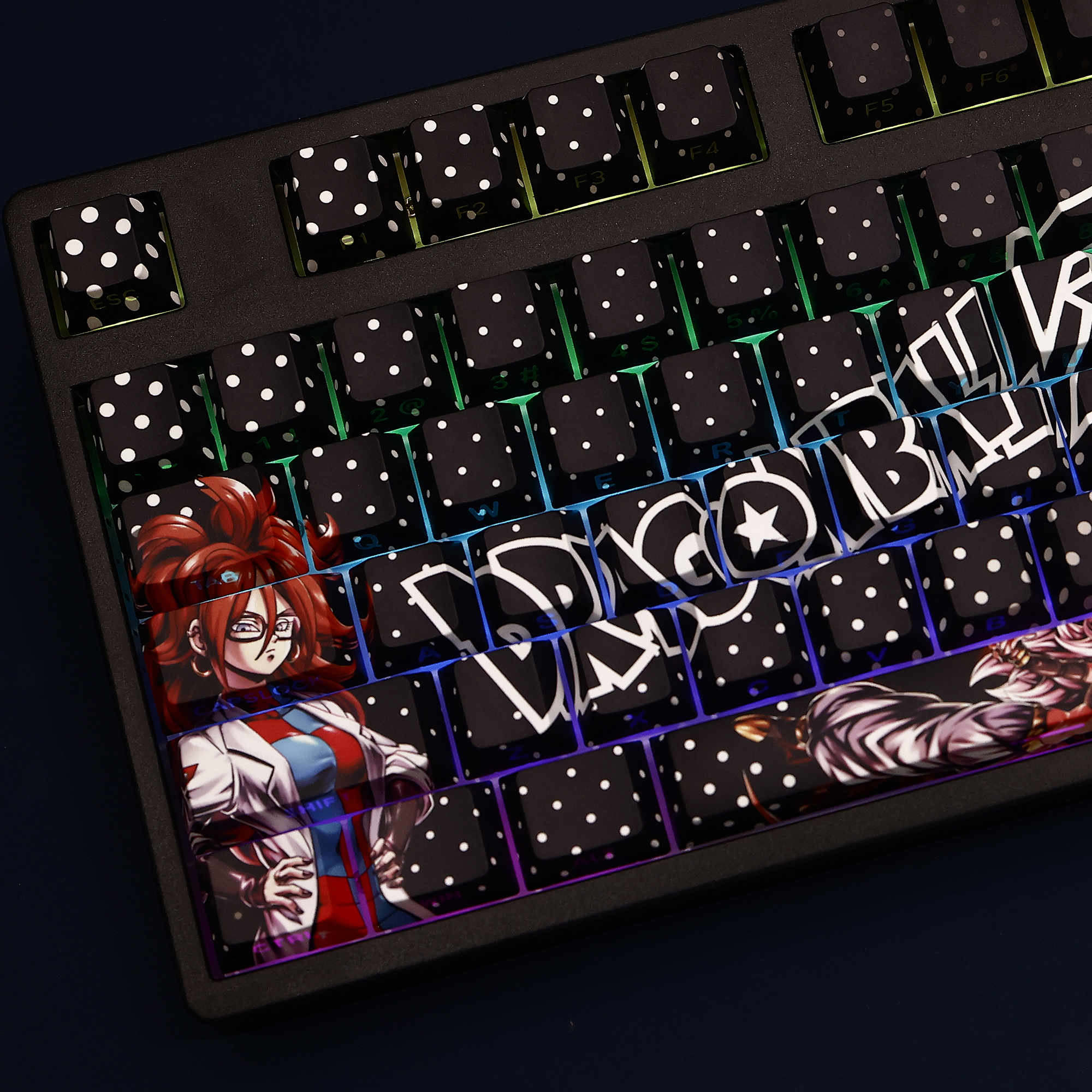 七龍珠人造人21號 108鍵 標準配列 衛星軸鍵帽-CASEZONE