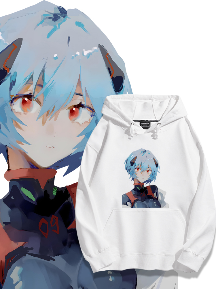 新世紀福音戰士新款 親子情侶男女款連帽衛衣-CASEZONE