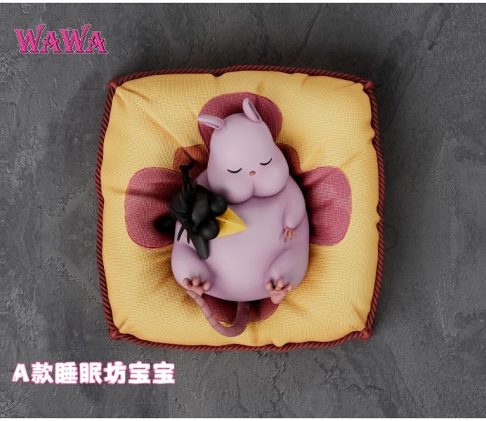 【預購】wawa工作室 宮崎駿桌面小擺件系類 睡眠/傲嬌坊寶寶-CASEZONE