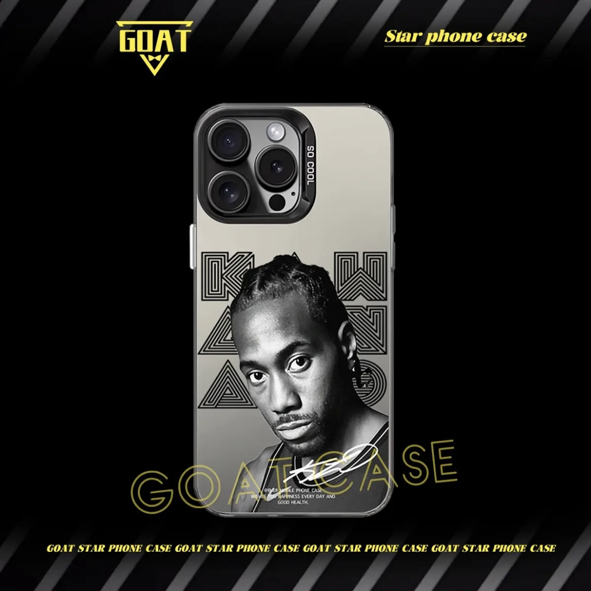 球星頭像｜彩銀球星手機殼-CASEZONE