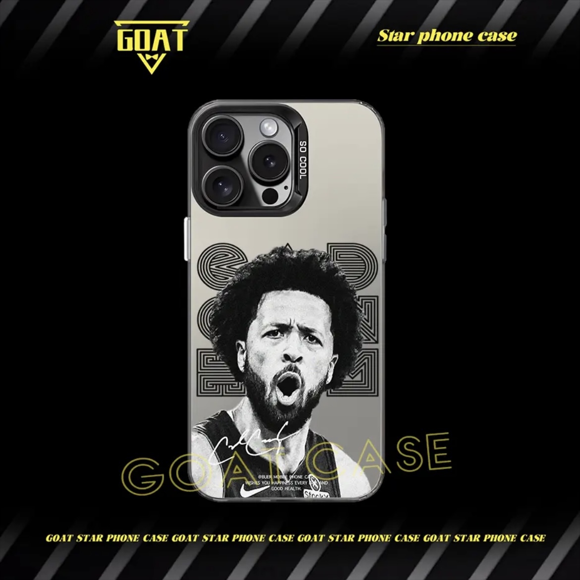 球星頭像｜彩銀球星手機殼-CASEZONE