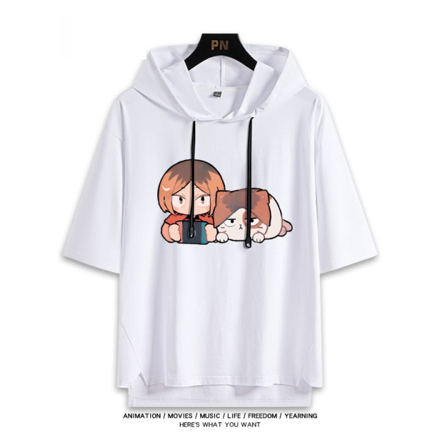 排球少年 連帽短袖T恤