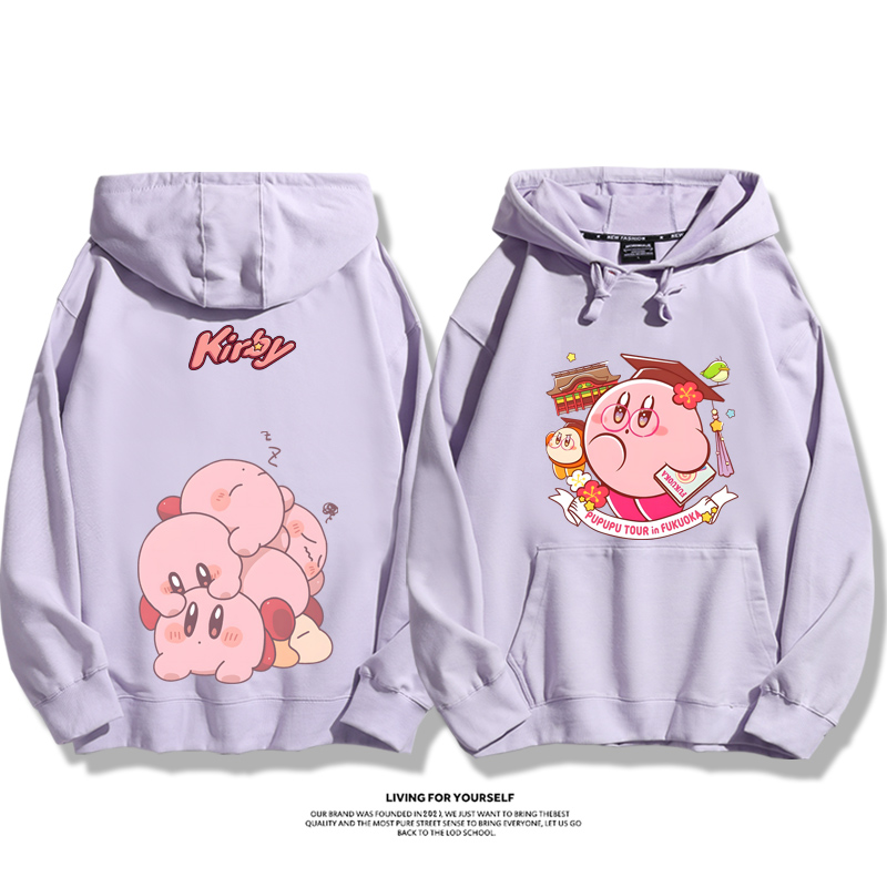 星之卡比新款 親子情侶男女款連帽衛衣-CASEZONE