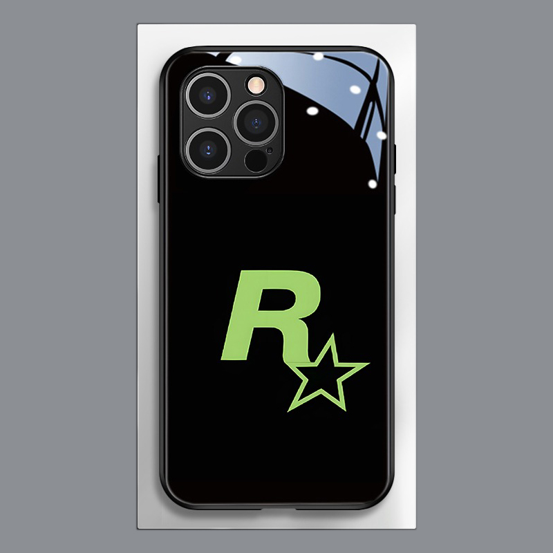 r星潮牌新款高清全包防摔玻璃殼-CASEZONE