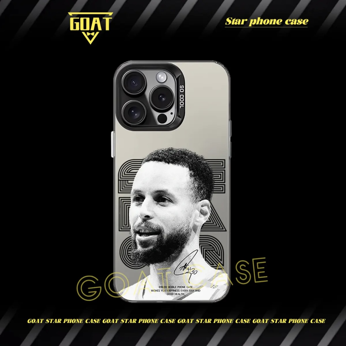 球星頭像｜彩銀球星手機殼-CASEZONE