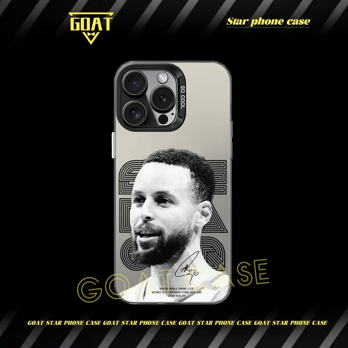 球星頭像｜彩銀球星手機殼-CASEZONE