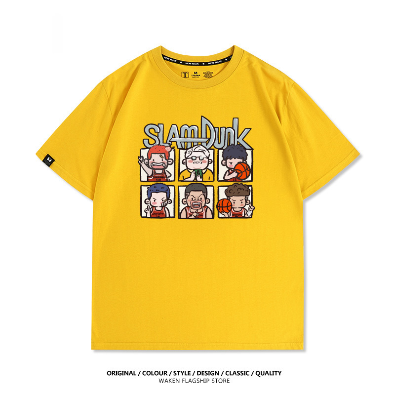 灌籃高手Q版 印花短袖T恤-CASEZONE