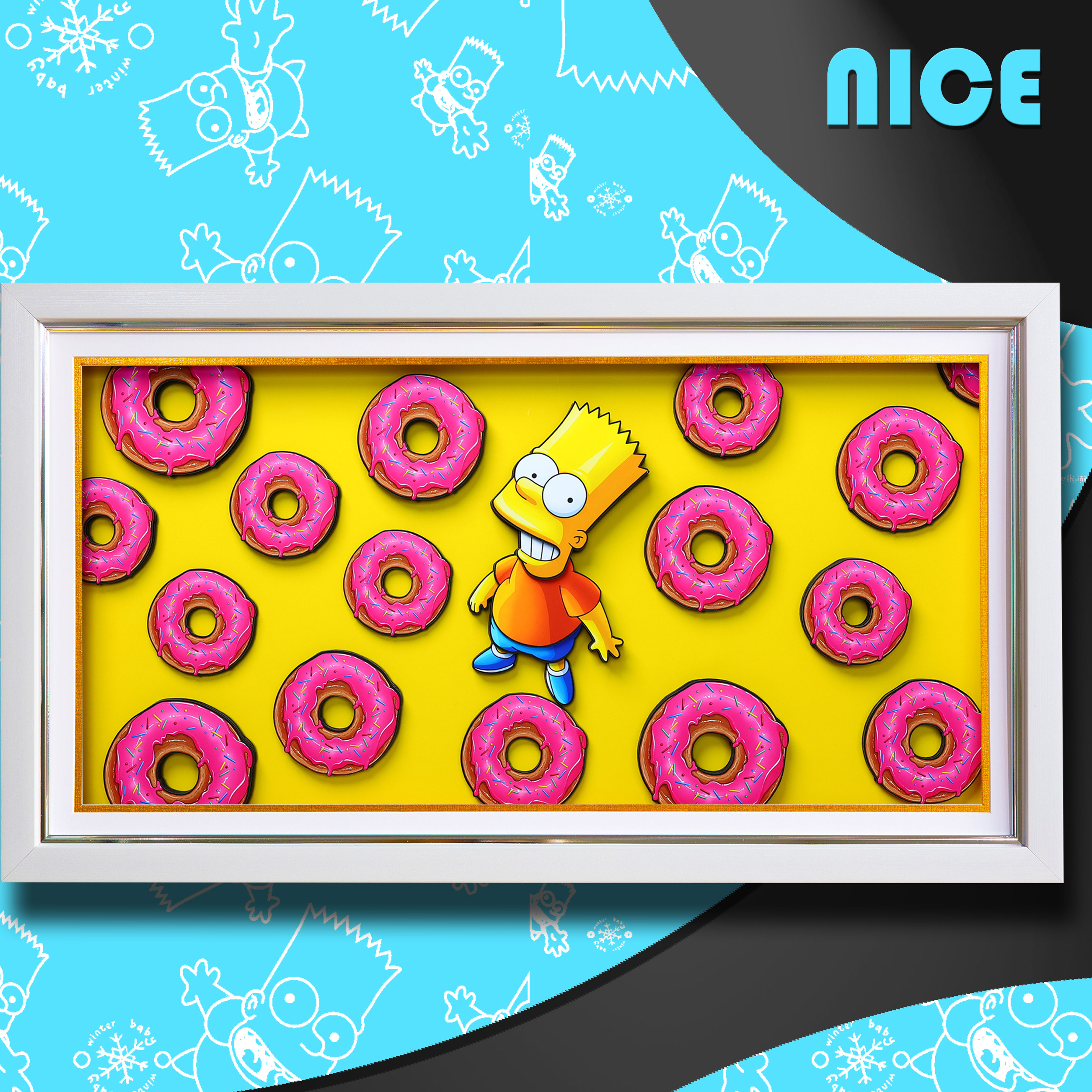 辛普森 3D立體畫-CASEZONE