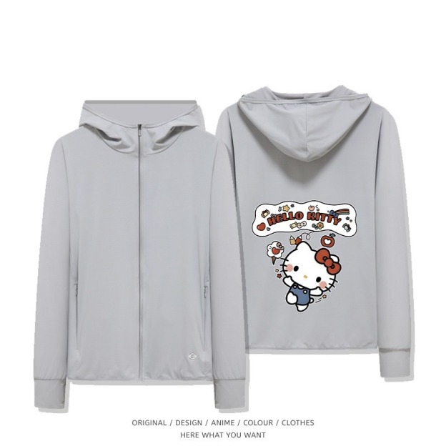 凱蒂貓 Hello Kitty 夏季通勤冰絲速乾涼感防曬外套