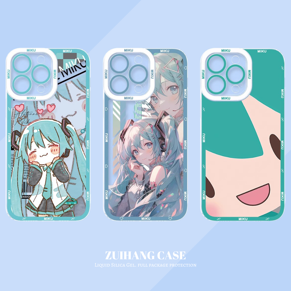 初音未來透明防摔軟殼-CASEZONE