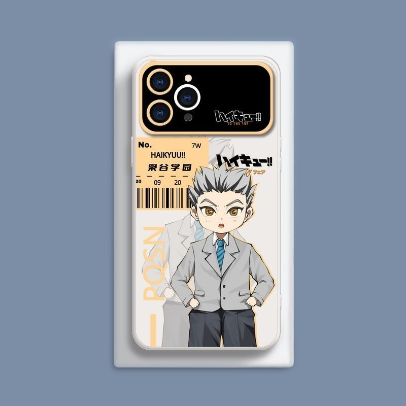 排球少年液態大視窗全包矽膠防摔軟殼-CASEZONE