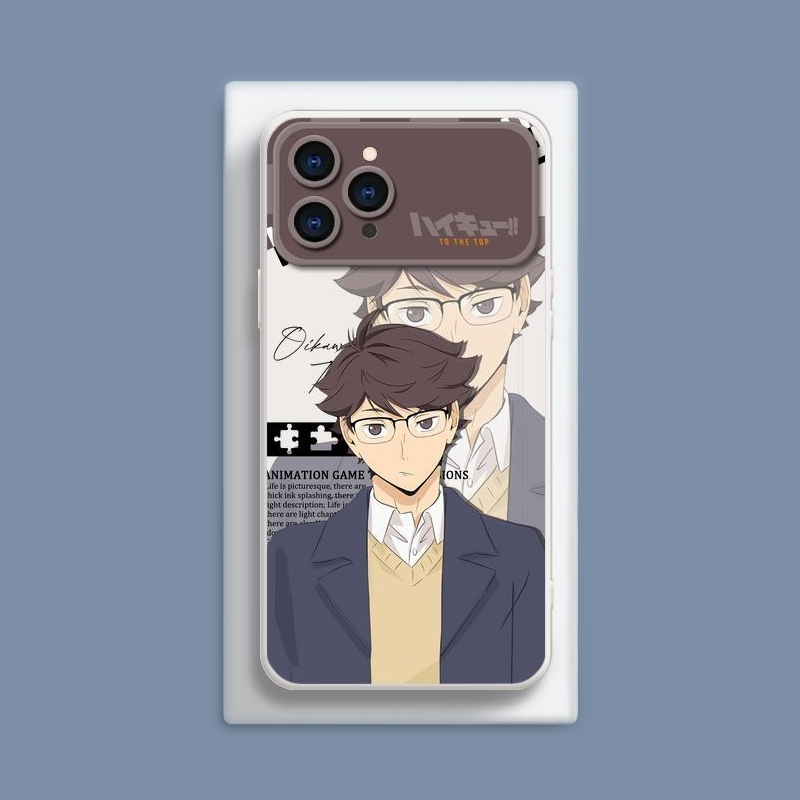 排球少年液態大視窗全包矽膠防摔軟殼-CASEZONE