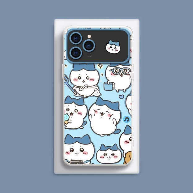 Chiikawa液態大視窗全包矽膠防摔軟殼-CASEZONE