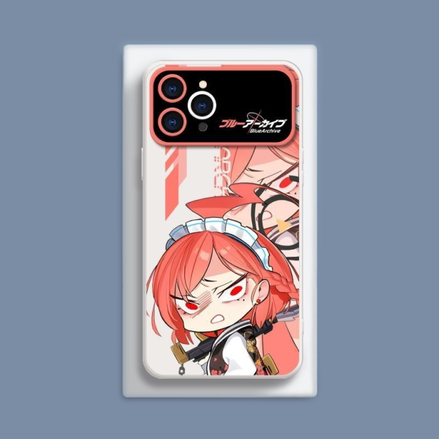 蔚藍檔案液態大視窗全包矽膠防摔軟殼-CASEZONE