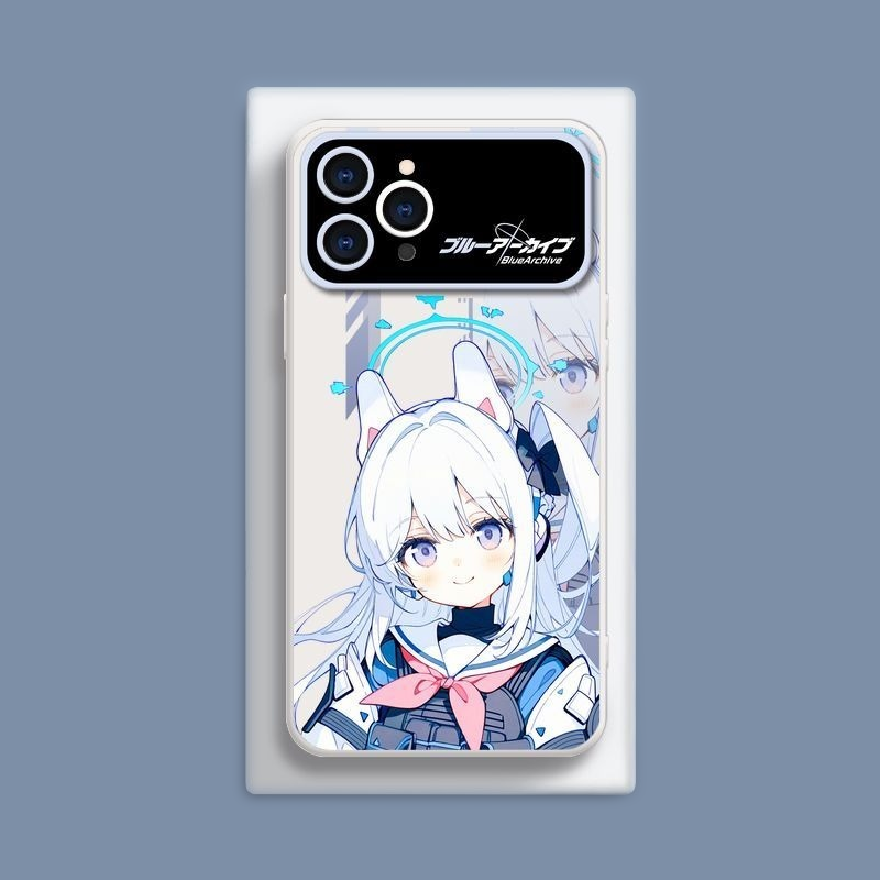 蔚藍檔案液態大視窗全包矽膠防摔軟殼-CASEZONE