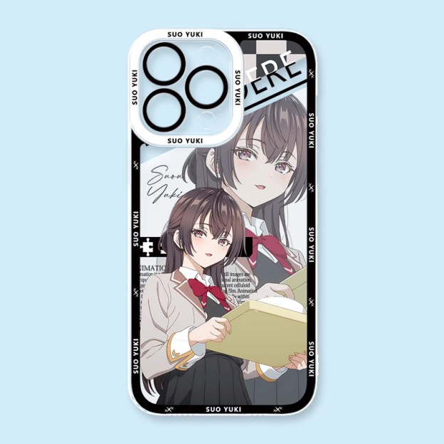 遮羞艾莉透明防摔軟殼-CASEZONE