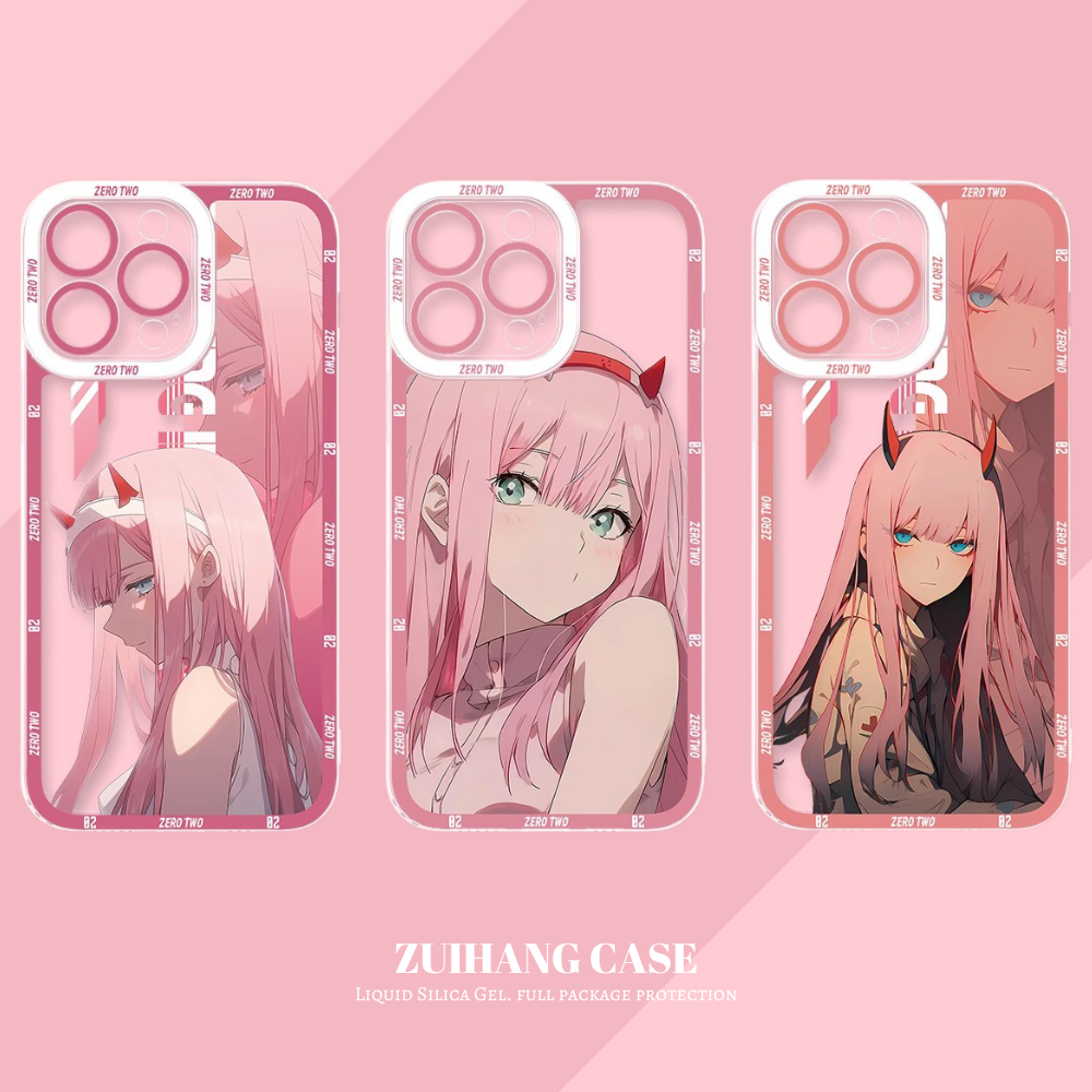 Darling in the Franxx 透明防摔軟殼-CASEZONE