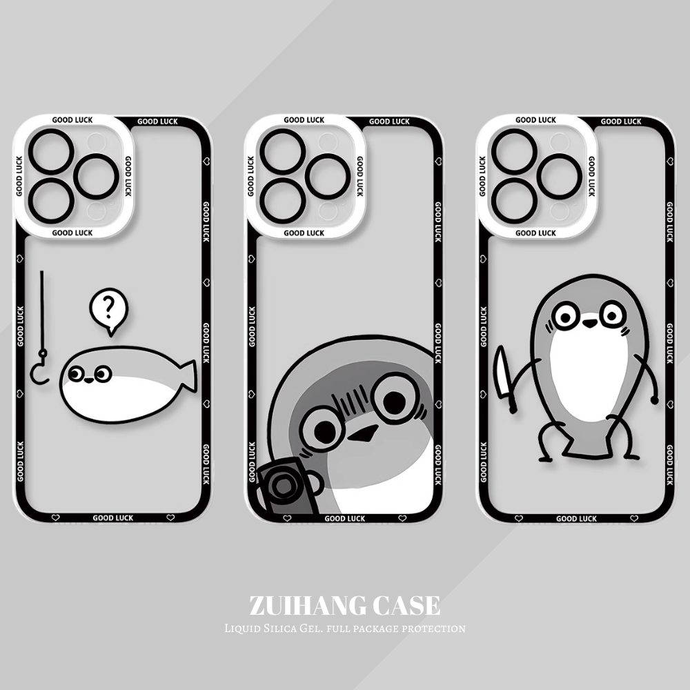 薩卡班甲魚透明防摔軟殼-CASEZONE
