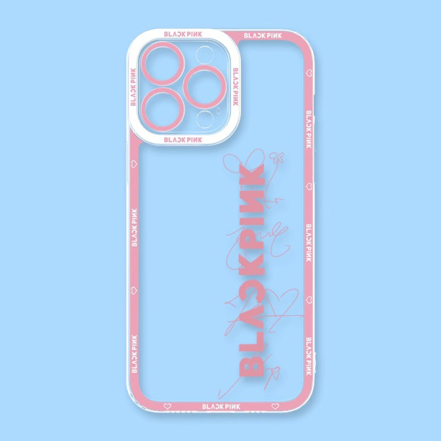 BlackPink透明防摔軟殼-CASEZONE