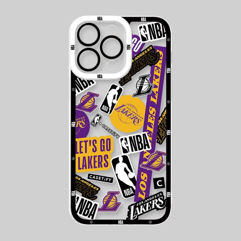 NBA隊徽透明防摔軟殼-CASEZONE