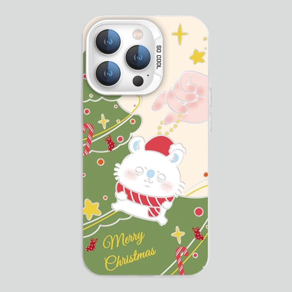 吉伊卡哇彩銀防摔手機殼-CASEZONE