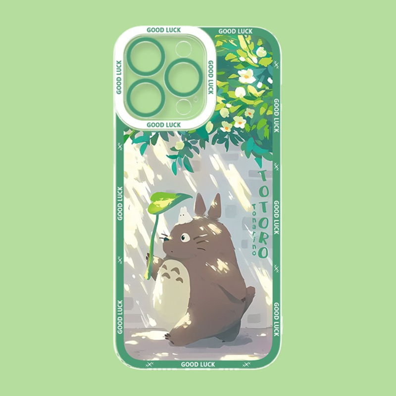 卡通龍貓透明防摔軟殼-CASEZONE