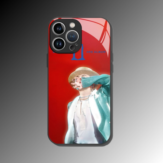 GD權志龍新款高清全包防摔玻璃殼-CASEZONE