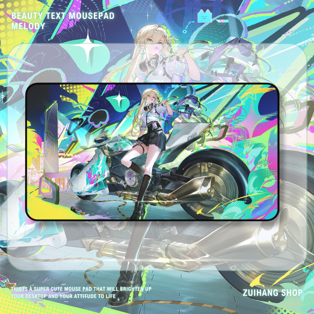 琳奈 鳴潮卡牌桌遊週邊牌墊滑鼠墊