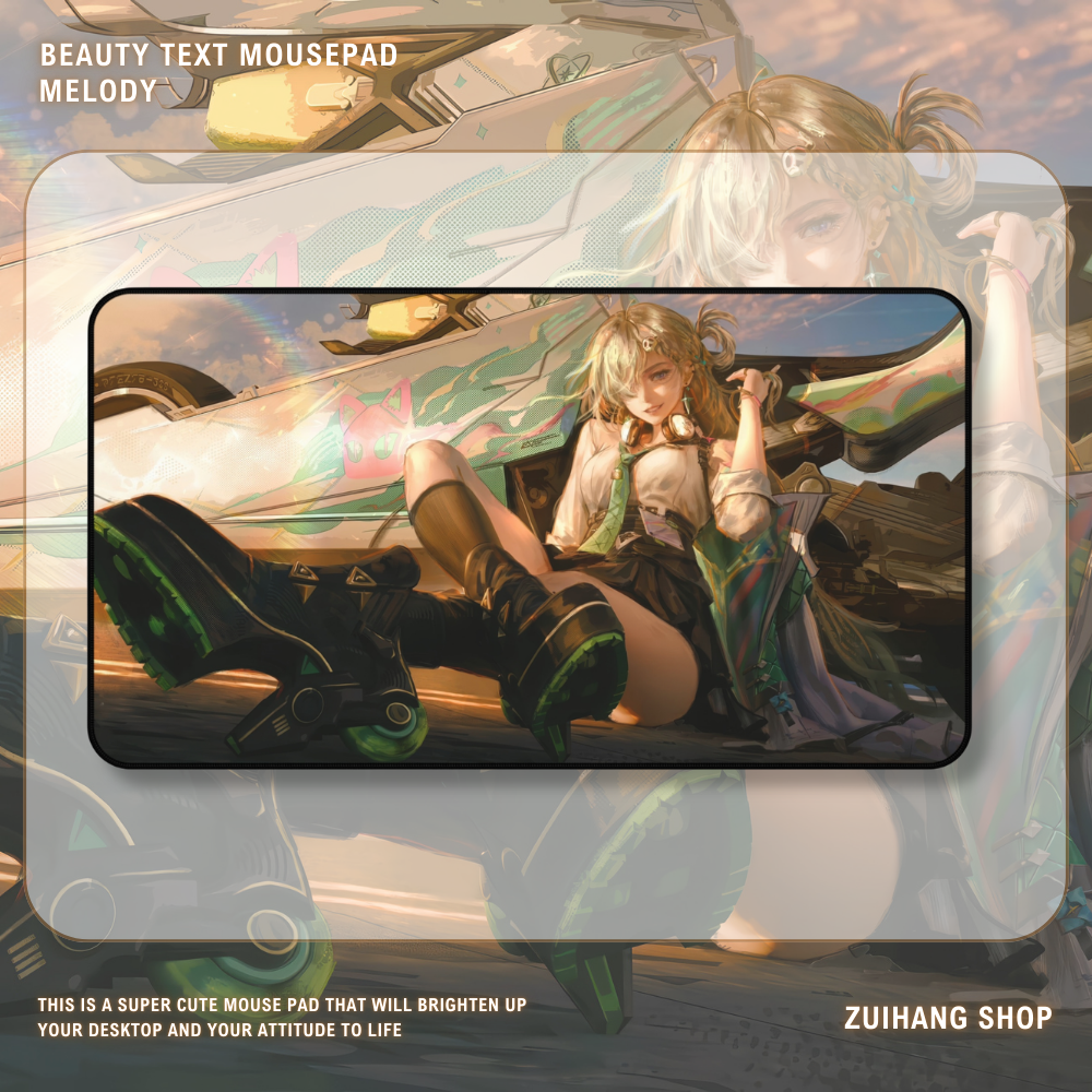 琳奈 鳴潮卡牌桌遊週邊牌墊滑鼠墊