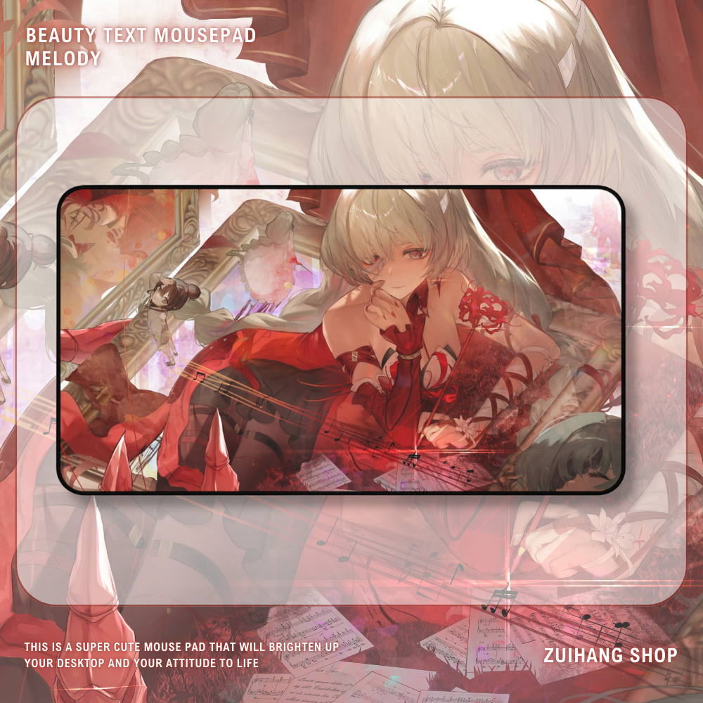 弗洛洛 鳴潮卡牌桌遊週邊牌墊滑鼠墊