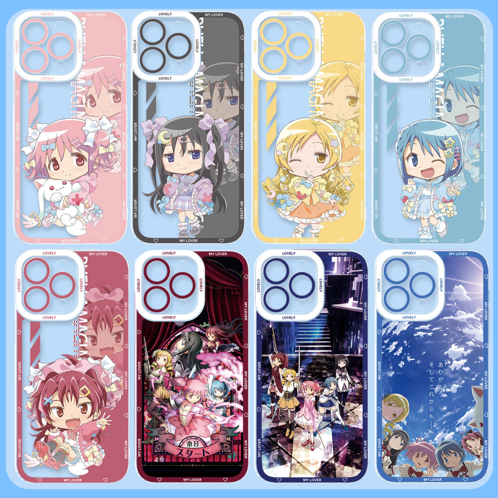 魔法少女小圓天使眼透明防摔軟殼