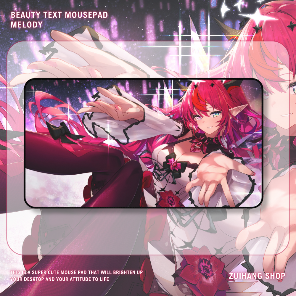 Hololive 虛擬偶像 阿麗 IRyS 卡牌桌遊週邊牌墊滑鼠墊