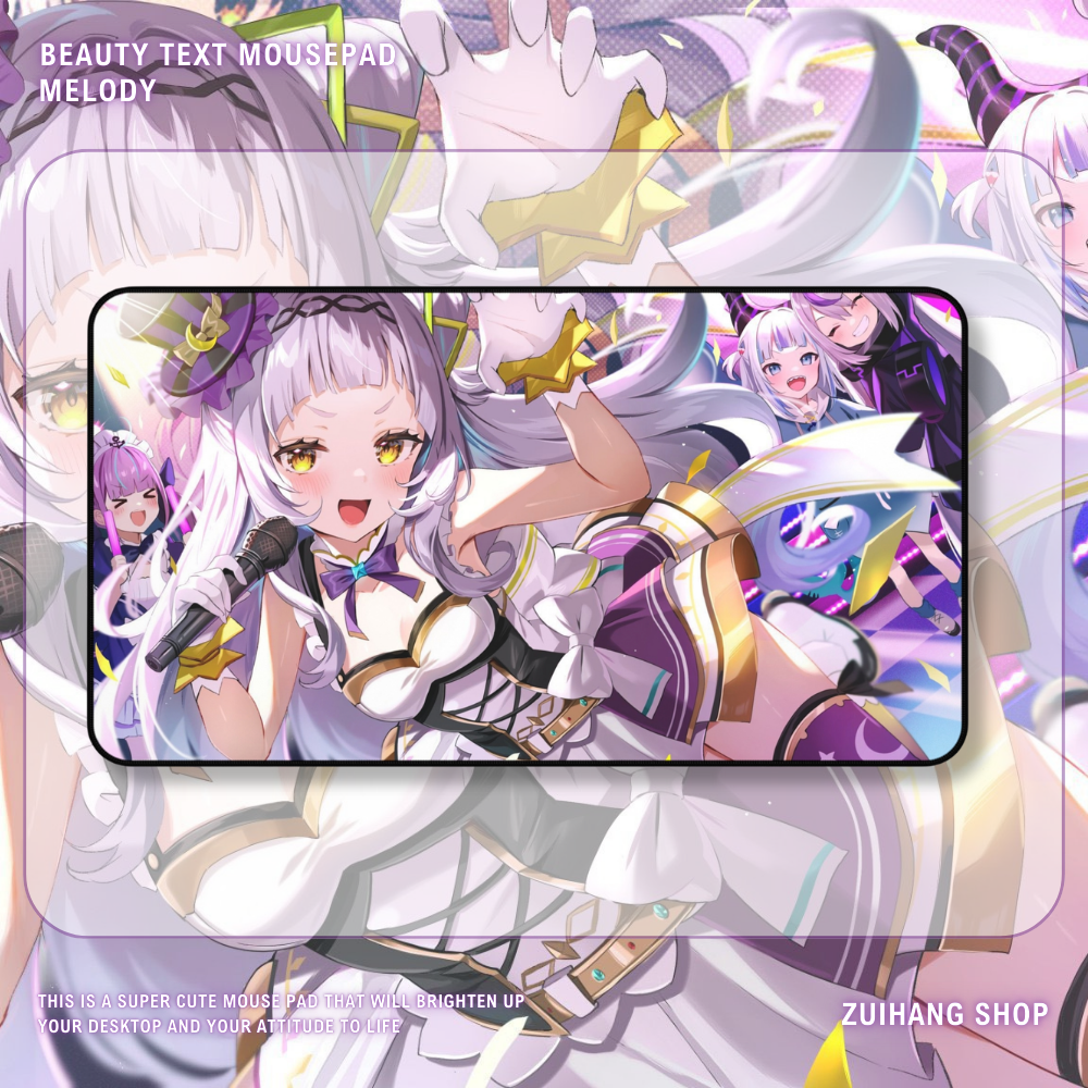 Hololive 虛擬偶像 紫咲詩音 卡牌桌遊週邊牌墊滑鼠墊