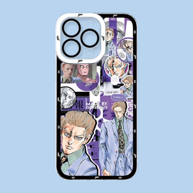 JOJO的奇妙冒險天使眼透明防摔軟殼