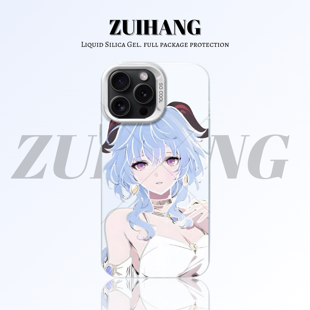 原神彩銀防摔手機殼-CASEZONE