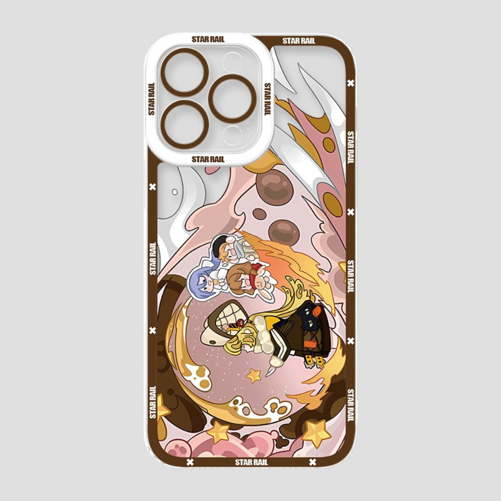 星穹鐵道透明防摔軟殼-CASEZONE