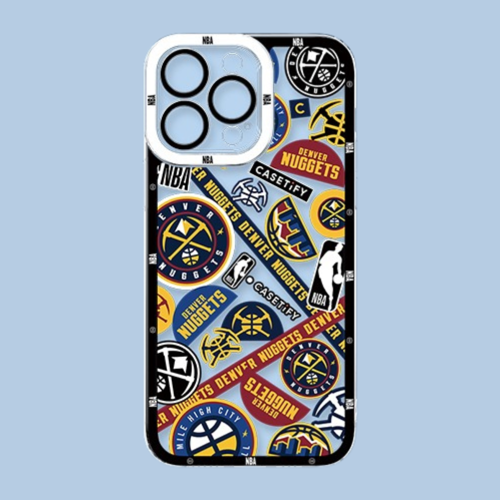 NBA隊徽透明防摔軟殼-CASEZONE