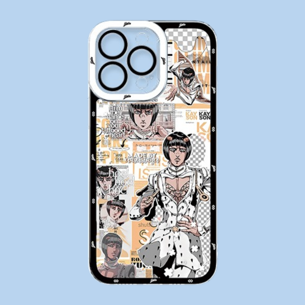 JOJO的奇妙冒險天使眼透明防摔軟殼