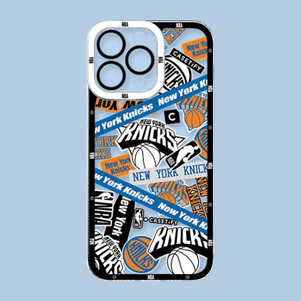 NBA隊徽透明防摔軟殼-CASEZONE