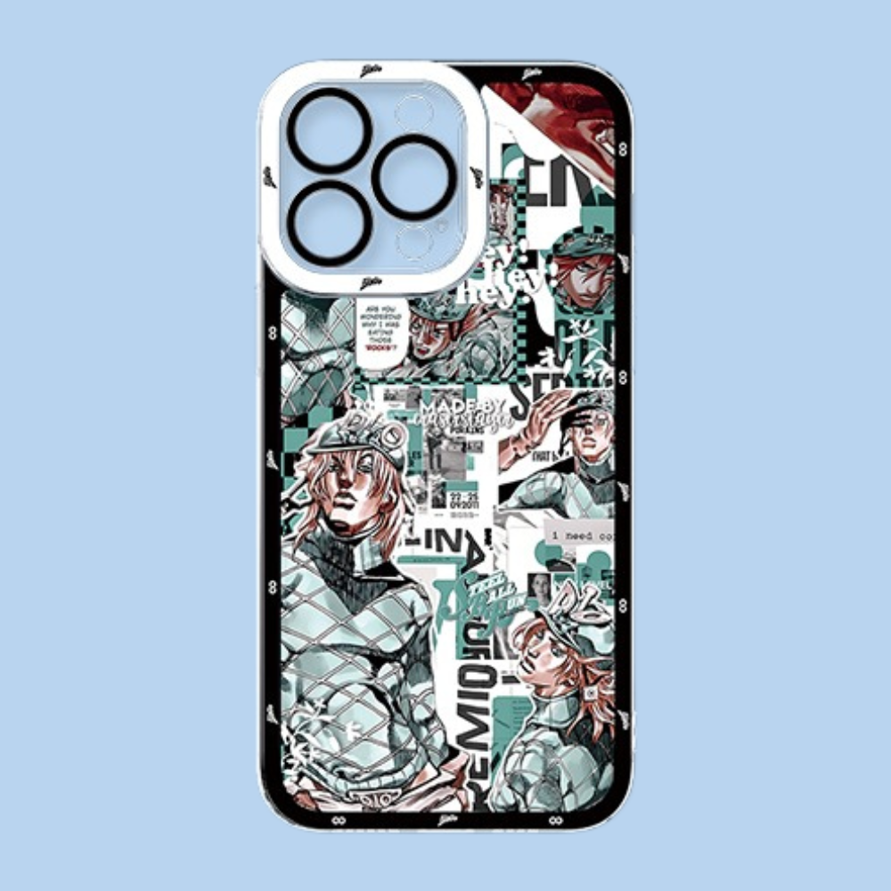 JOJO的奇妙冒險天使眼透明防摔軟殼