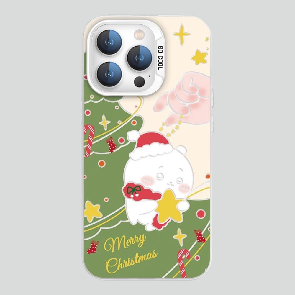 吉伊卡哇彩銀防摔手機殼-CASEZONE