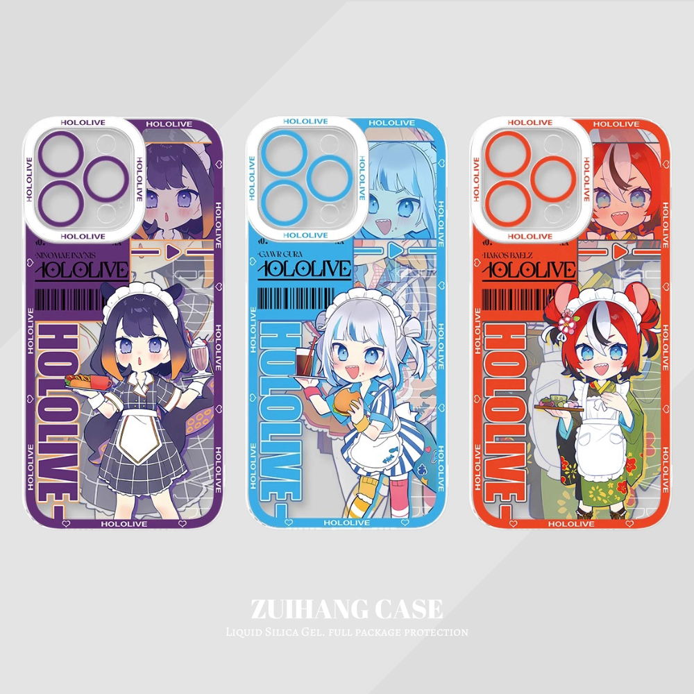 Hololive虛擬主播天使眼透明防摔軟殼