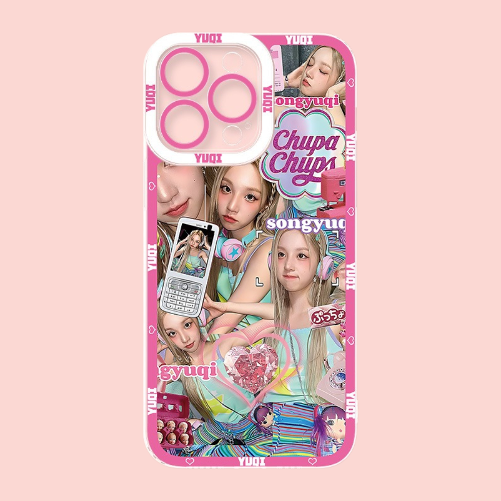 (G)I-DLE透明防摔手機殼-CASEZONE